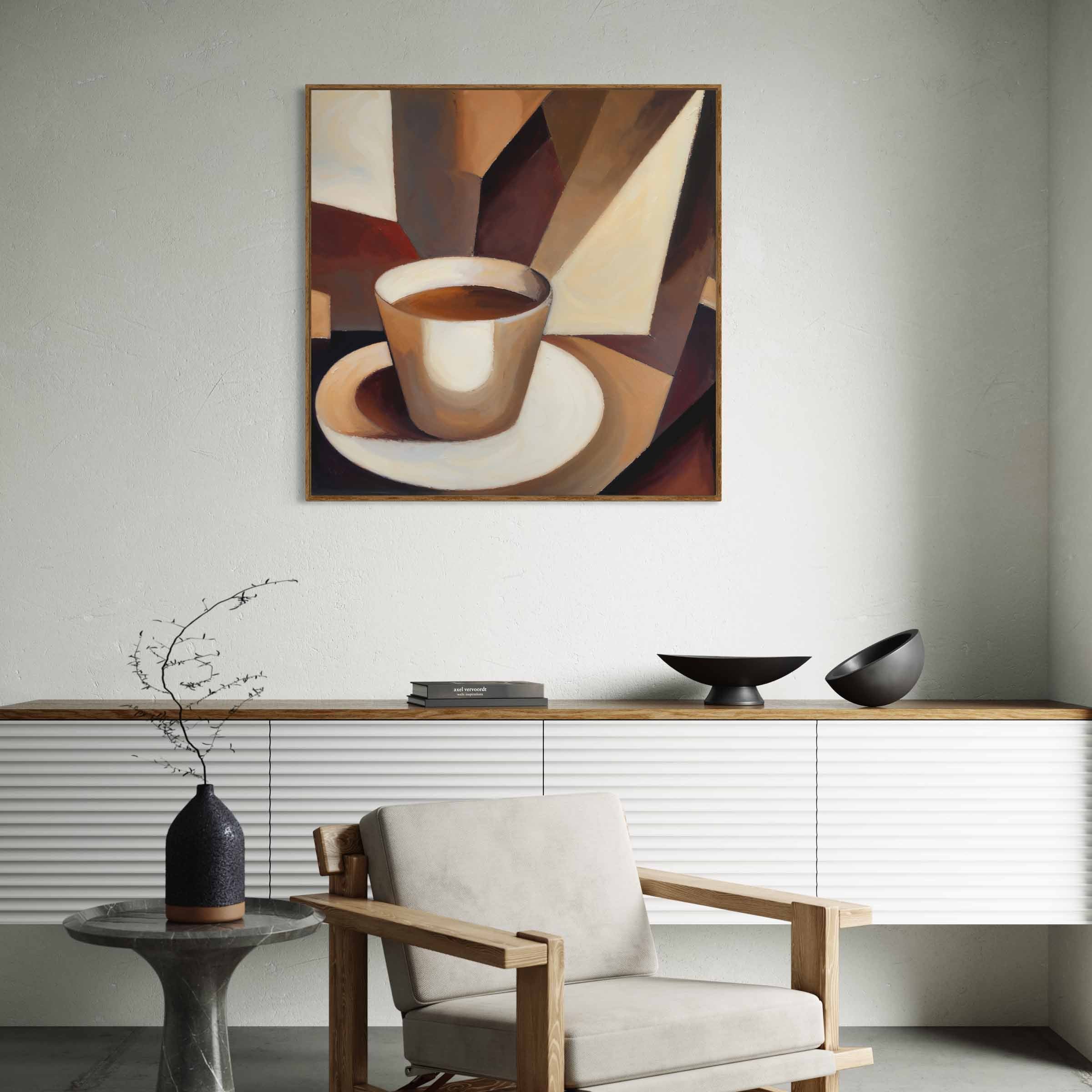 Tavlor med geometriska mönster: En växande trend i skandinavisk design ...