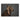 Wilderness Couture canvas print: a cow moose in an ivory silk scarf against a slate-grey background, hung on a wall