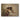 Brim of Secrets canvas print: woman in a wide cream hat and strapless dress, hung on a wall